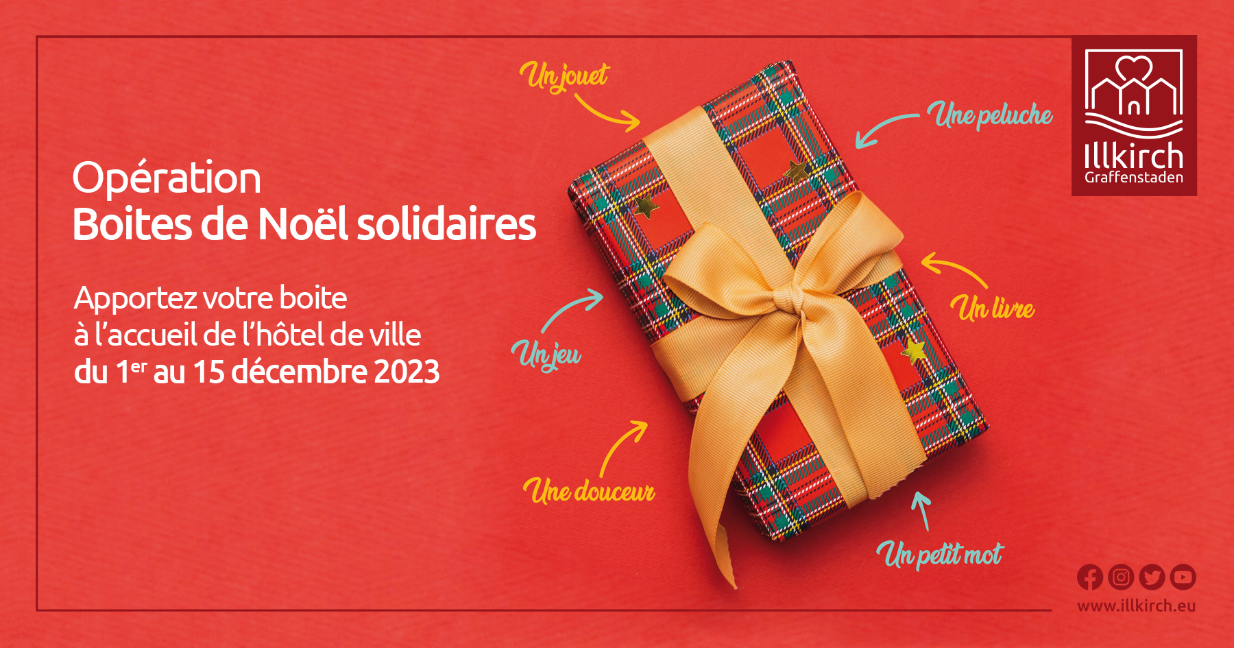 Opération Boites de Noël solidaires