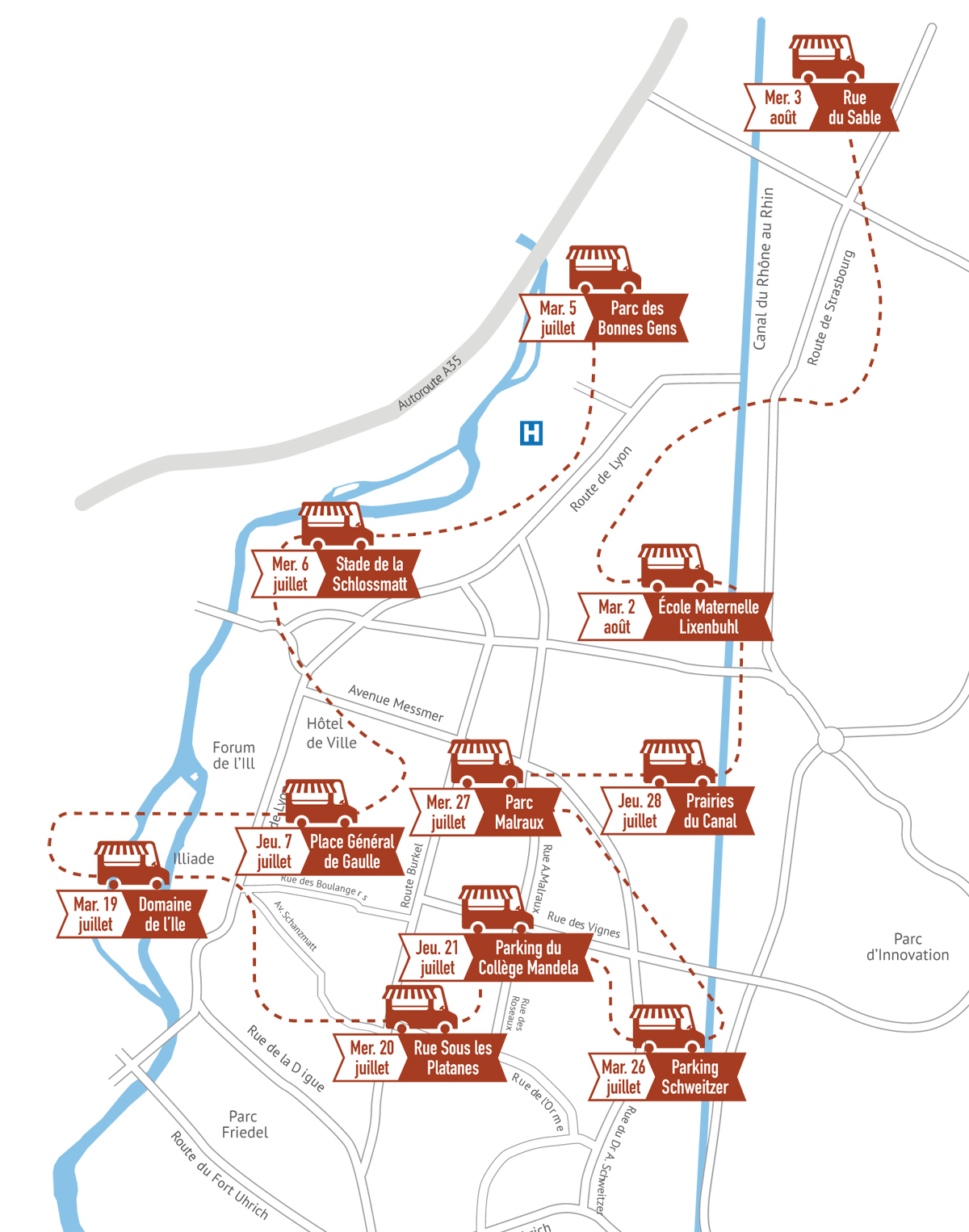 Inscriptions aux Barbecues du Maire à Illkirch