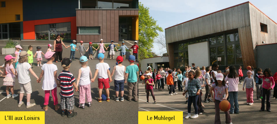Centres de loisirs l'Ill aux Loisirs et le Muhlegel à Illkirch-Graffenstaden