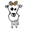 Les chèvres au Parc Friedel d'Illkirch-Graffenstaden