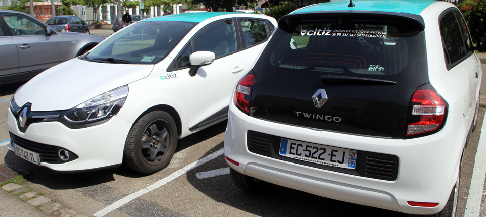 Citiz, des voitures en libre service à Illkirch-Graffenstaden
