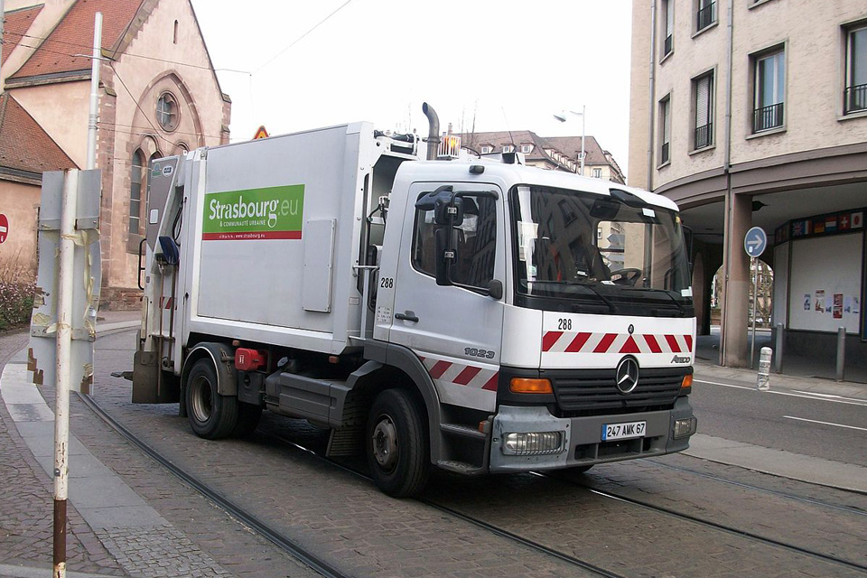 Collecte des déchets à Illkirch-Graffenstaden