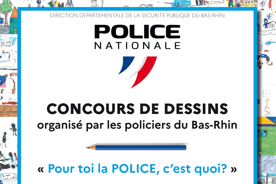Concours de dessins "Pour toi la police c'est quoi ?"