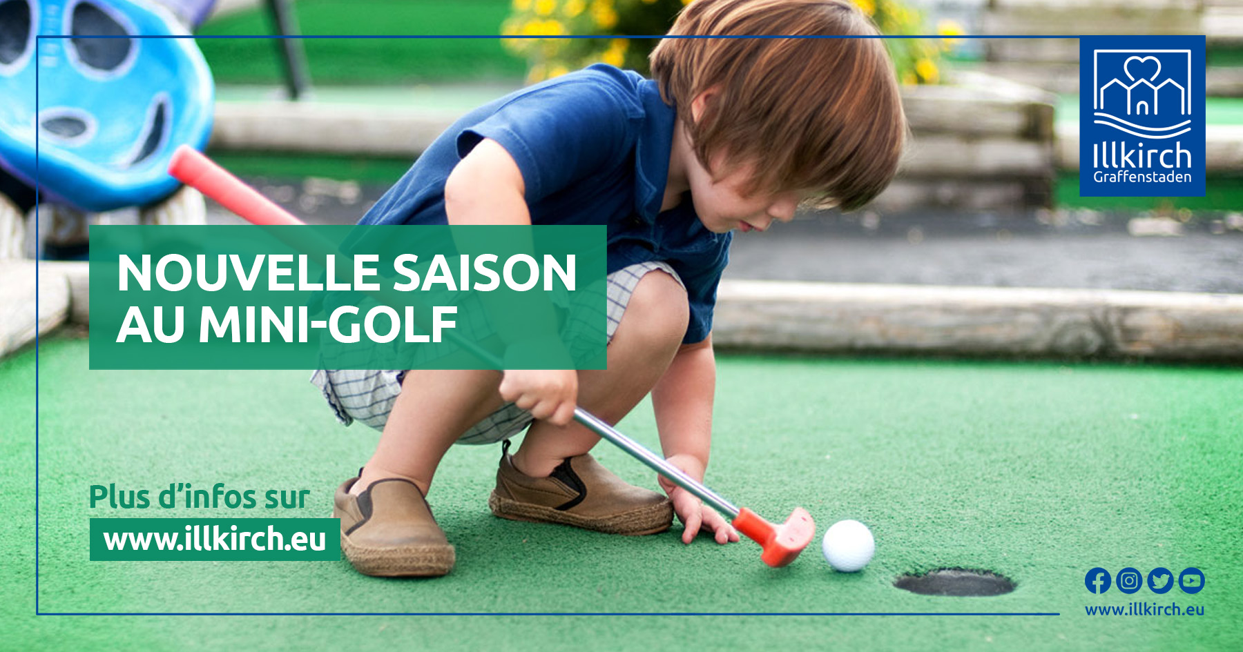Nouvelle saison au mini-golf à Illkirch-Graffenstaden