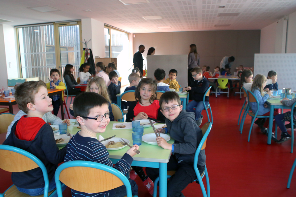 Restauration scolaire pour l'école Maternelle Centre à Illkirch-Graffenstaden