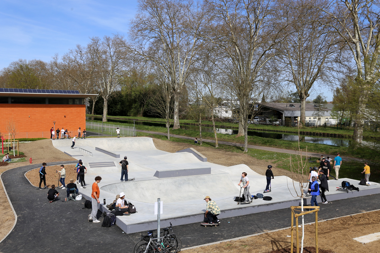 Skatepark à Illkirch-Graffenstaden