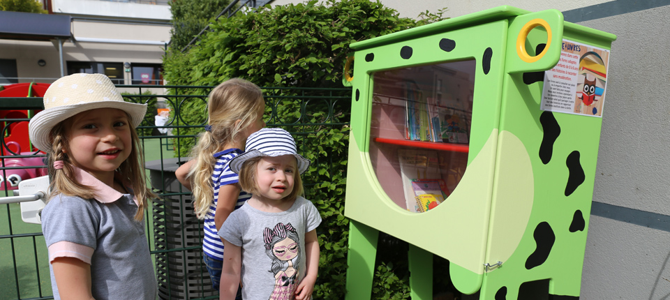 Trois boîtes à livres à disposition à Illkirch-Graffenstaden
