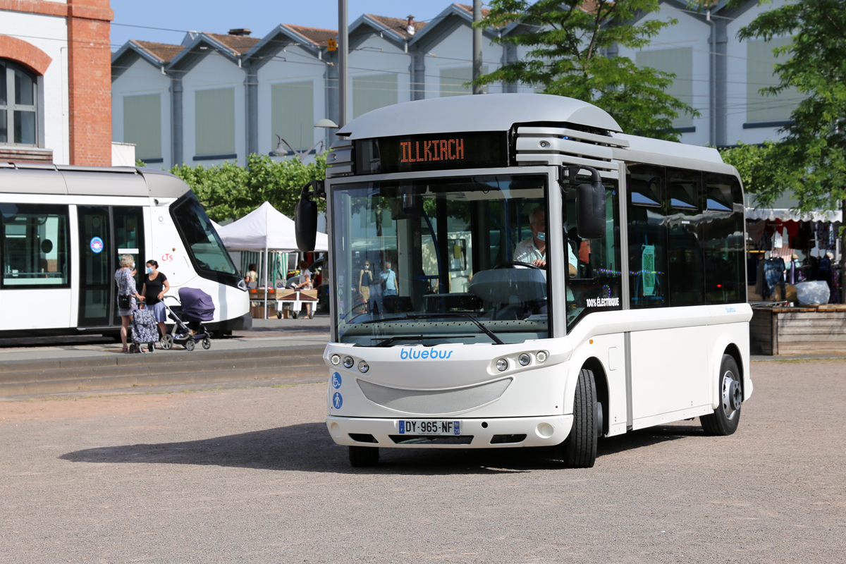 Mise en service de la navette électrique à Illkirch-Graffenstaden
