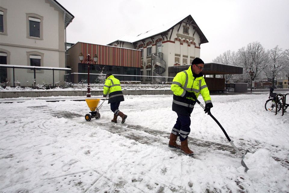Viabilite hivernale à Illkirch-Graffenstaden