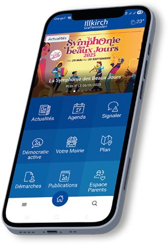Mockup de l'application mobile