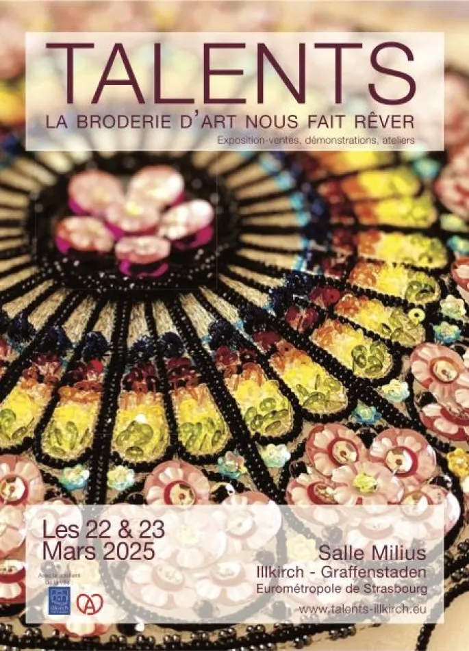 Talents ''La Broderie d'Art nous fait rêver"