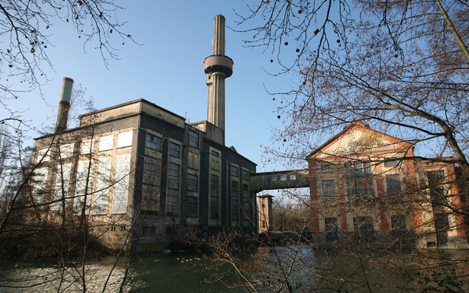 Ancienne cheminée d’usine de la SACM