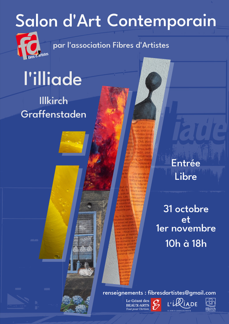 40 artistes au Salon d’art contemporain à l’illiade
