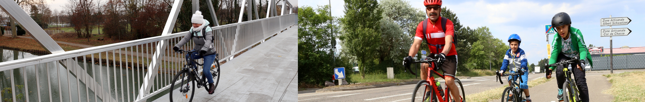 Vélo et pistes cyclables à Illkirch-Graffenstaden